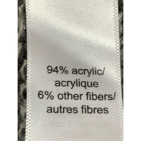 -3. Maurices Women's Acrylic Striped Long Sleeve Sweater Gold Gray Black Small N - Picture 7 of 8